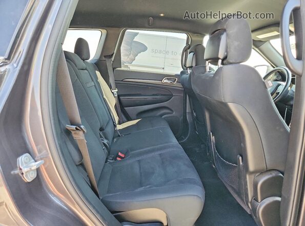 1C4RJFAG0GC445009 2016 JEEP GRAND Charcoal Rear interior view