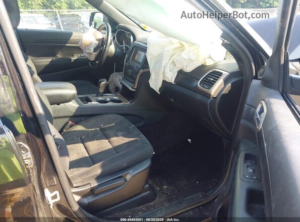 1C4RJFAG0GC498759 2016 JEEP GRAND CHEROKEE Black წინა სალონის ხედი