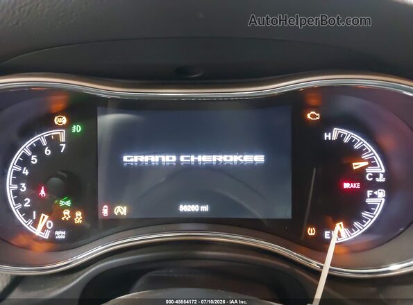1C4RJFAG0HC782264 2017 JEEP GRAND CHEROKEE Белый Вид задних сидений