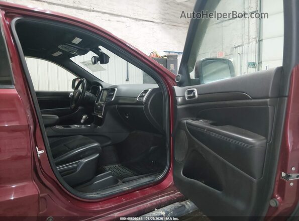1C4RJFAG0HC881344 2017 JEEP GRAND CHEROKEE Red Vista interior delantera