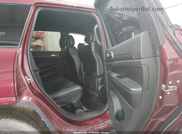 1C4RJFAG0HC881344 2017 JEEP GRAND CHEROKEE Red Vista de la etiqueta del VIN