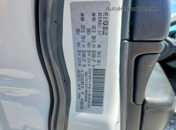 1C4RJFAG0JC206776 2018 JEEP GRAND Белый Вид наклейки с VIN-кодом
