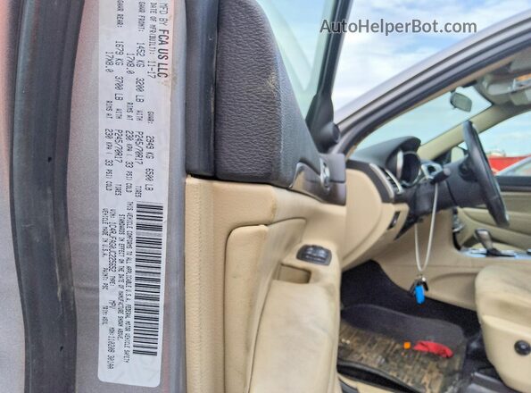 1C4RJFAG0JC225652 2018 JEEP GRAND Silver VIN კოდის სტიკერის ხედი
