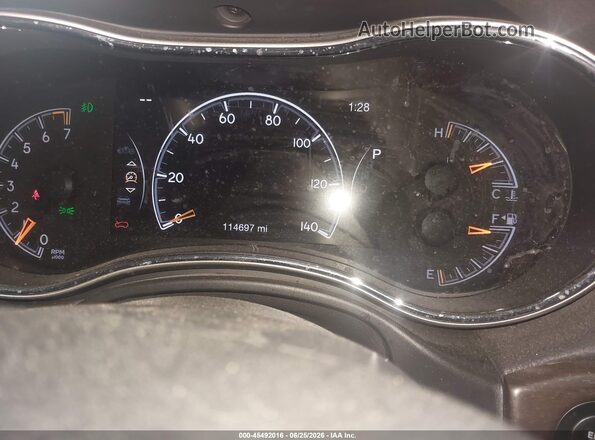 1C4RJFAG0JC373641 2018 JEEP GRAND CHEROKEE Black Հետևի նստատեղերի տեսք