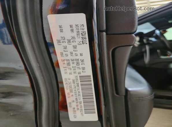 1C4RJFAG0KC838601 2019 JEEP GRAND Black Vista de la etiqueta del VIN