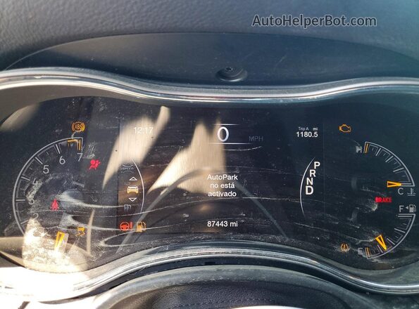 1C4RJFAG0LC156237 2020 JEEP GRAND White Instrument cluster view