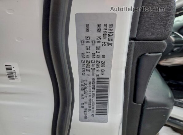 1C4RJFAG0LC156237 2020 JEEP GRAND White VIN sticker view