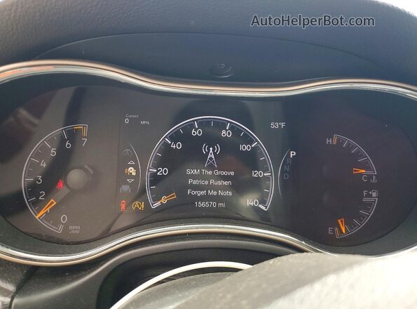 1C4RJFAG1HC711221 2017 JEEP GRAND Black ხელსაწყოთა პანელის ხედი