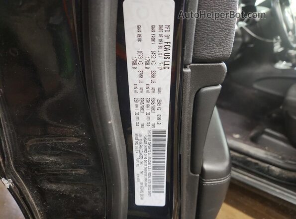 1C4RJFAG1JC106976 2018 JEEP GRAND Black VIN կոդի պիտակի տեսք