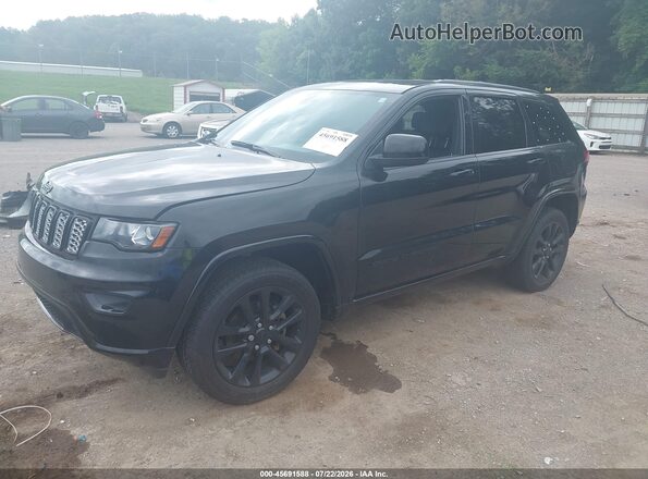1C4RJFAG1JC264704 2018 JEEP GRAND CHEROKEE Black Przód lewy
