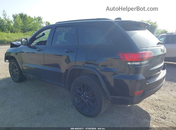 1C4RJFAG1JC453191 2018 JEEP GRAND CHEROKEE Black უკანა მარცხენა