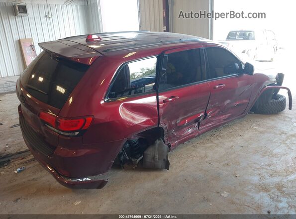 1C4RJFAG1JC470251 2018 JEEP GRAND CHEROKEE Burgundy Задня права чверть