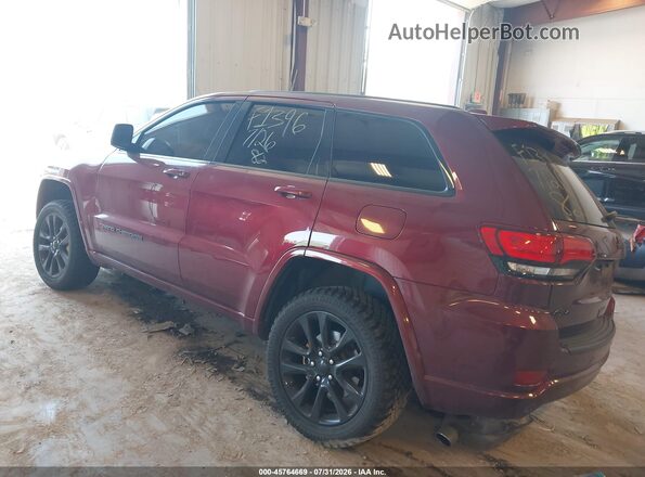 1C4RJFAG1JC470251 2018 JEEP GRAND CHEROKEE Burgundy Задня ліва чверть