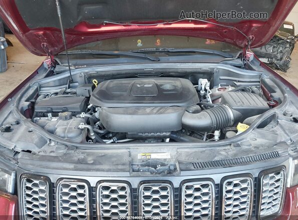 1C4RJFAG1JC470251 2018 JEEP GRAND CHEROKEE Burgundy Вид ззаду