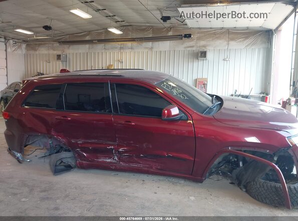 1C4RJFAG1JC470251 2018 JEEP GRAND CHEROKEE Burgundy Вид задньої частини салону