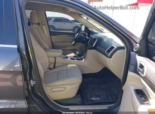 1C4RJFAG1KC772298 2019 JEEP GRAND CHEROKEE Серый Вид салона спереди