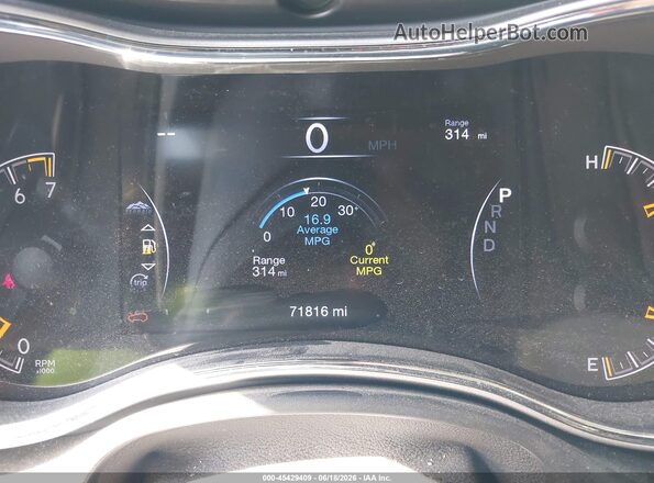 1C4RJFAG1KC772298 2019 JEEP GRAND CHEROKEE Серый Вид задних сидений