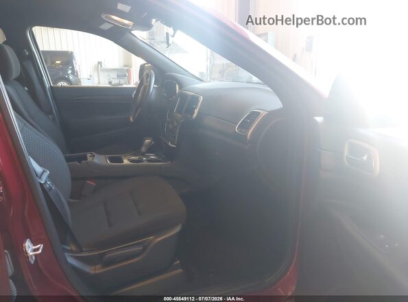 1C4RJFAG1MC546166 2021 JEEP GRAND CHEROKEE Red Front interior view