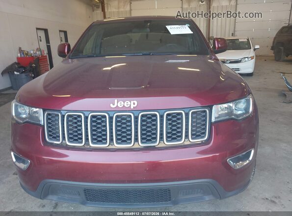 1C4RJFAG1MC546166 2021 JEEP GRAND CHEROKEE Red Rear interior view