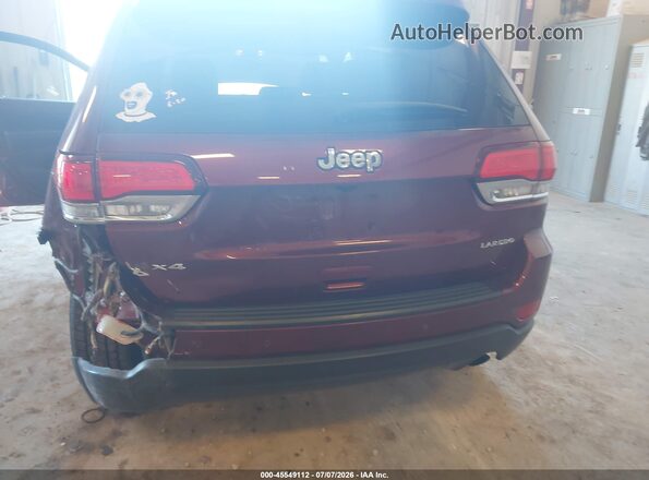 1C4RJFAG1MC546166 2021 JEEP GRAND CHEROKEE Red Front view