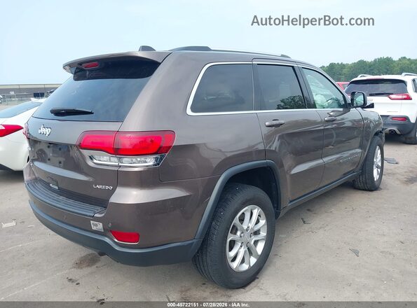 1C4RJFAG1MC601005 2021 JEEP GRAND CHEROKEE Brown Tył prawy