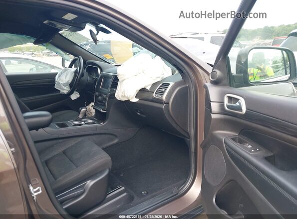 1C4RJFAG1MC601005 2021 JEEP GRAND CHEROKEE Brown Widok wnętrza z przodu