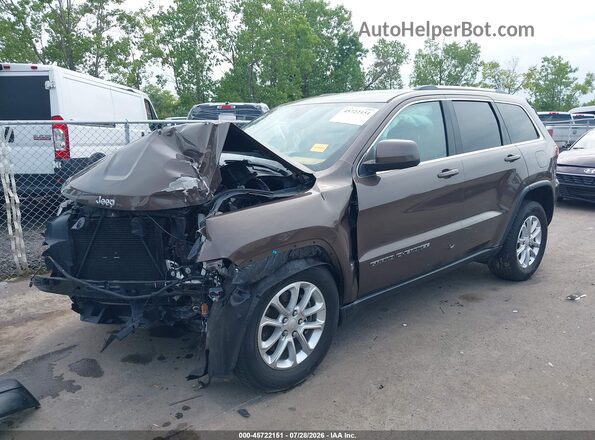 1C4RJFAG1MC601005 2021 JEEP GRAND CHEROKEE Brown Przód lewy