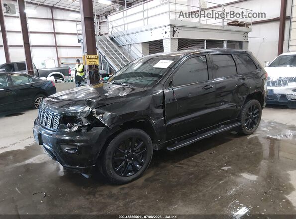 1C4RJFAG1MC779626 2021 JEEP GRAND CHEROKEE Black Առջևի ձախ երեք քառորդ տեսարան