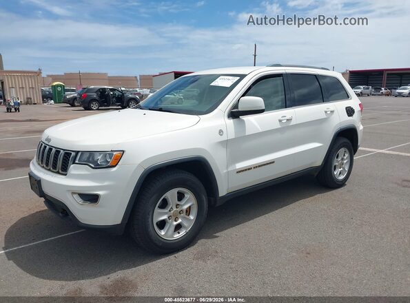 1C4RJFAG2HC719425 2017 JEEP GRAND CHEROKEE White Առջևի ձախ երեք քառորդ տեսարան