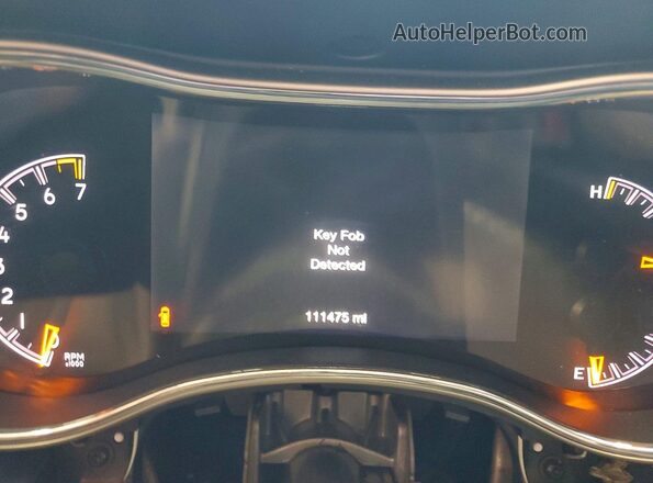 1C4RJFAG2JC377769 2018 JEEP GRAND Brown Instrument cluster view