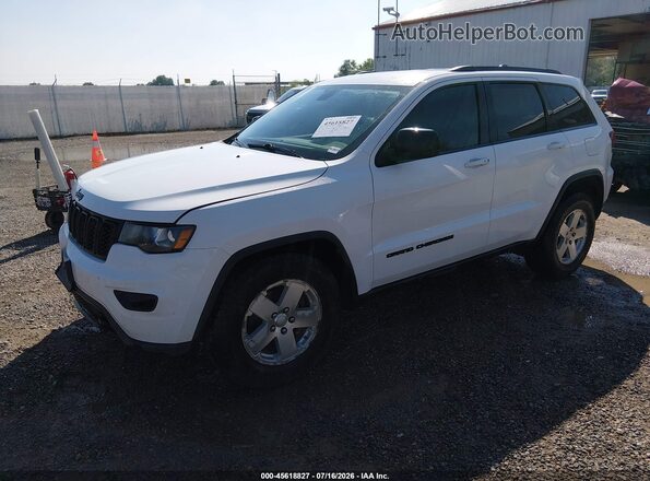 1C4RJFAG2JC499984 2018 JEEP GRAND CHEROKEE White Передня ліва чверть