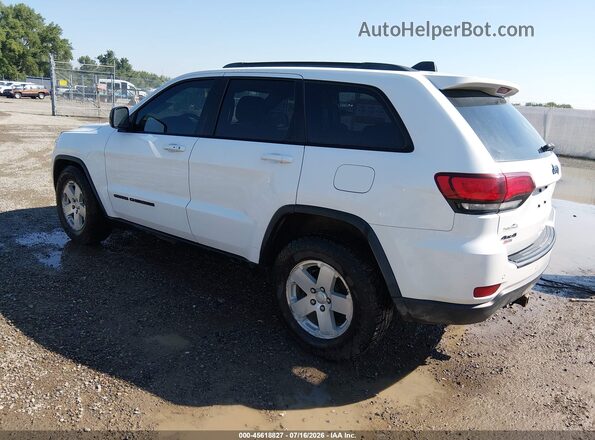 1C4RJFAG2JC499984 2018 JEEP GRAND CHEROKEE White Задня ліва чверть