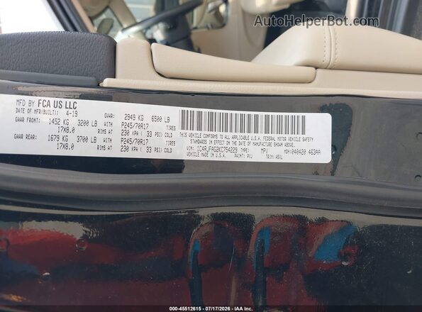 1C4RJFAG2KC754229 2019 JEEP GRAND CHEROKEE Cream Շարժիչի բաժամունքի տեսք