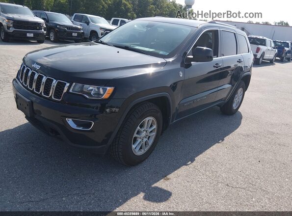 1C4RJFAG2KC754246 2019 JEEP GRAND CHEROKEE Black Առջևի ձախ երեք քառորդ տեսարան
