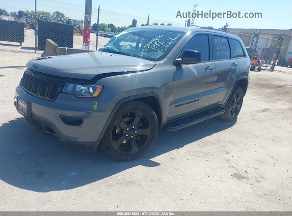 1C4RJFAG2LC157891 2020 JEEP GRAND CHEROKEE Gray წინა მარცხენა ხედი სამი მეოთხედიდან