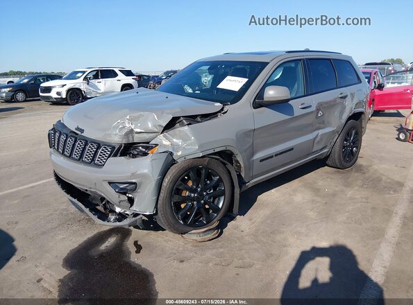 1C4RJFAG2LC239460 2020 JEEP GRAND CHEROKEE Gray Առջևի ձախ երեք քառորդ տեսարան