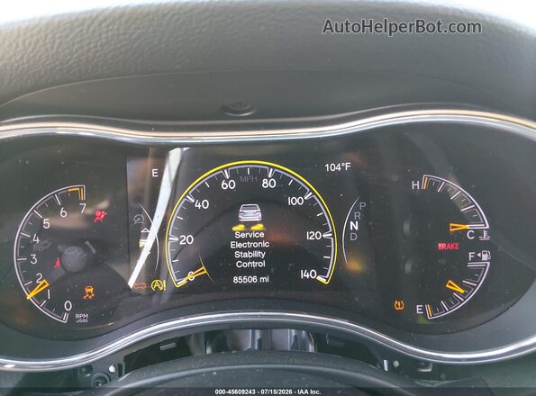 1C4RJFAG2LC239460 2020 JEEP GRAND CHEROKEE Gray Հետևի նստատեղերի տեսք