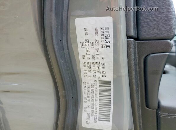 1C4RJFAG2LC311760 2020 JEEP GRAND Gray Widok naklejki z numerem VIN