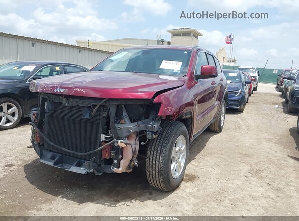 1C4RJFAG3GC304273 2016 JEEP GRAND CHEROKEE Maroon Вид спереду