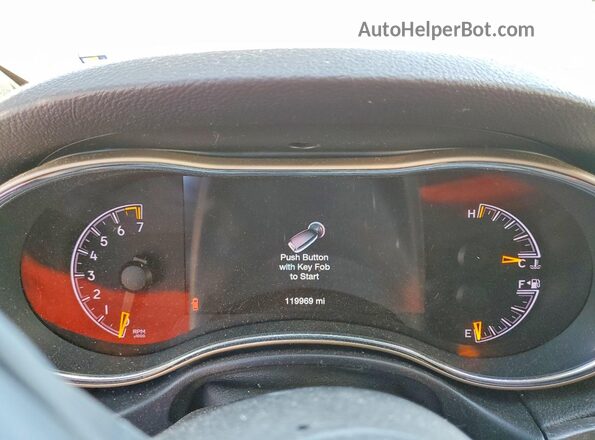 1C4RJFAG3HC958367 2017 JEEP GRAND Gray Вид щитка приладів