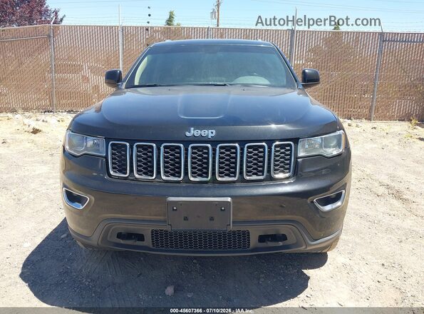 1C4RJFAG3JC177466 2018 JEEP GRAND CHEROKEE Black Вид щитка приладів