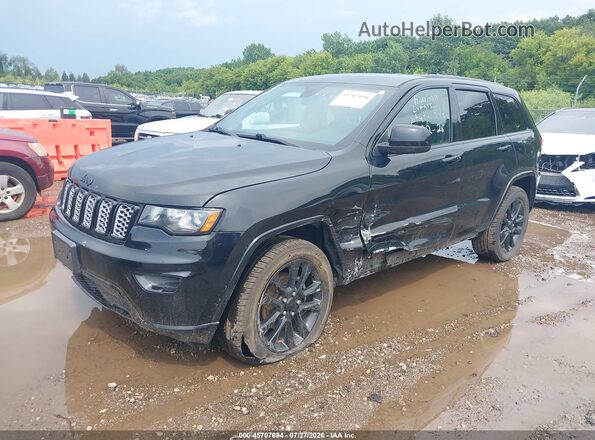 1C4RJFAG3JC215021 2018 JEEP GRAND CHEROKEE Black Vista tres cuartos delantera izquierda