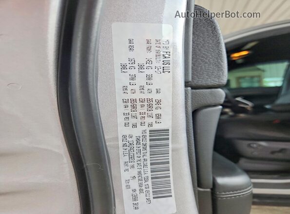 1C4RJFAG3JC236516 2018 JEEP GRAND Silver VIN կոդի պիտակի տեսք
