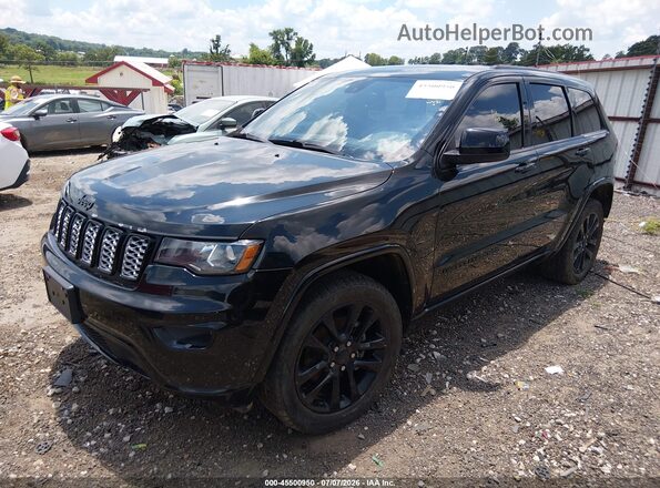 1C4RJFAG3JC360205 2018 JEEP GRAND CHEROKEE Черный Передняя левая четверть