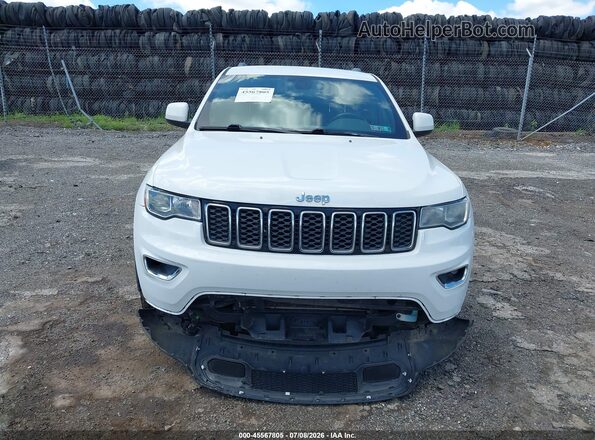 1C4RJFAG3JC443763 2018 JEEP GRAND CHEROKEE White Вид щитка приладів