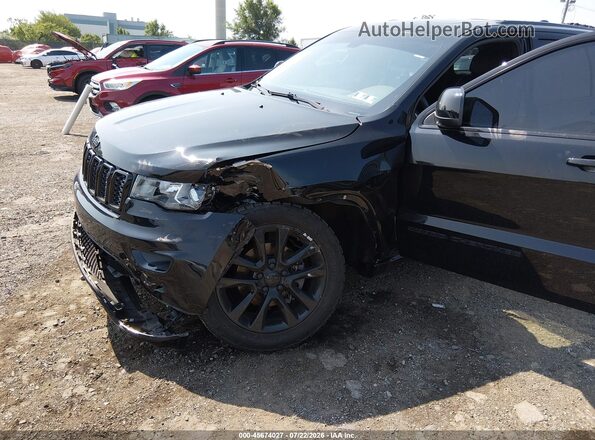 1C4RJFAG3KC565752 2019 JEEP GRAND CHEROKEE Black Widok z przodu