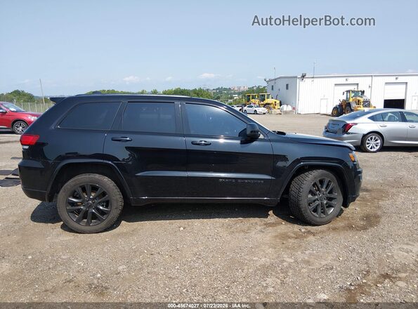 1C4RJFAG3KC565752 2019 JEEP GRAND CHEROKEE Black Widok wnętrza z tyłu