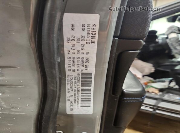 1C4RJFAG3KC611659 2019 JEEP GRAND Gray Вид наклейки з VIN-кодом