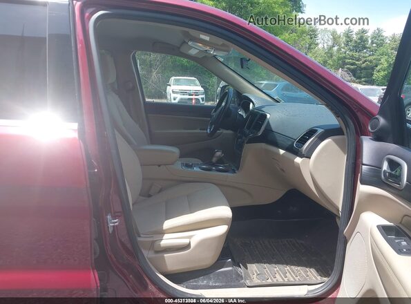 1C4RJFAG3KC803857 2019 JEEP GRAND CHEROKEE Red წინა სალონის ხედი