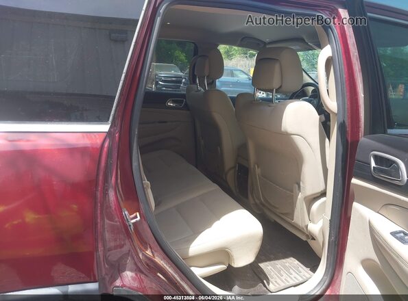 1C4RJFAG3KC803857 2019 JEEP GRAND CHEROKEE Red VIN კოდის სტიკერის ხედი